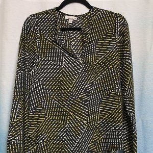 Blouse Long Sleeve By Allison Joy Size: S